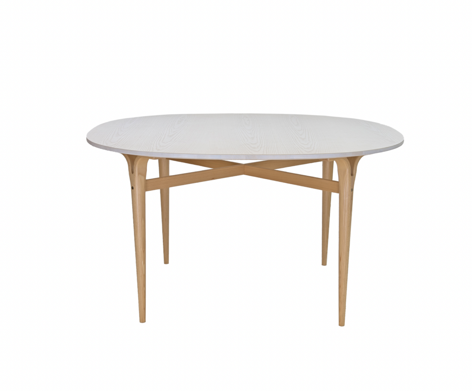 Cupercirkelbord med kluvna ben Ikonisk Design och Funktion från Bruno Mathsson