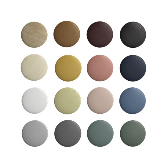 Muuto-Dots-group4-small.jpeg Muuto - Dots Klädhängare - ek och askträ - Bild 1