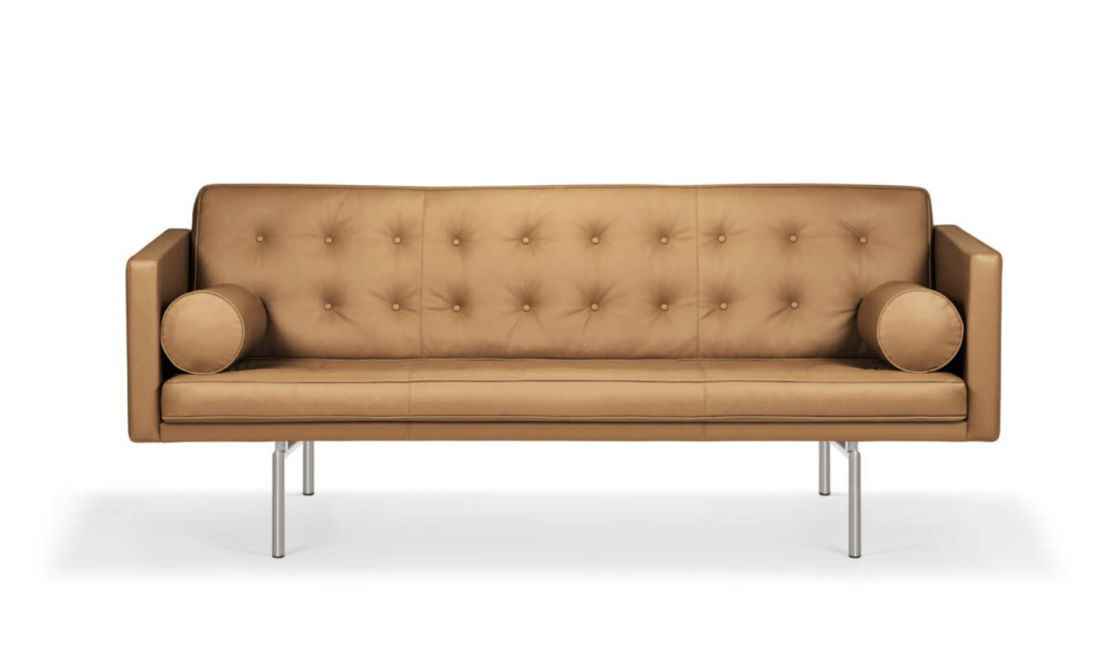 Ritzy 3-sits soffa Ritzy 3-sits soffa från Dux i cognac läder.