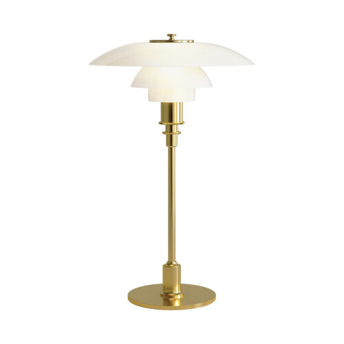 Louis Poulsen lampa 3/2 mässing