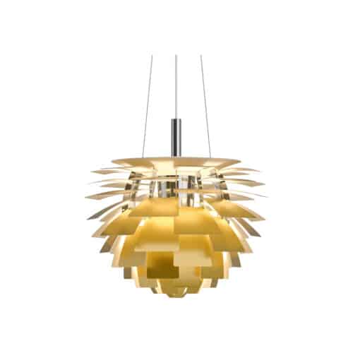 Ph Artichoke i mässing diameter 46 cm