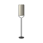 Belid Fuse golvlampa är tillverkad av metall.