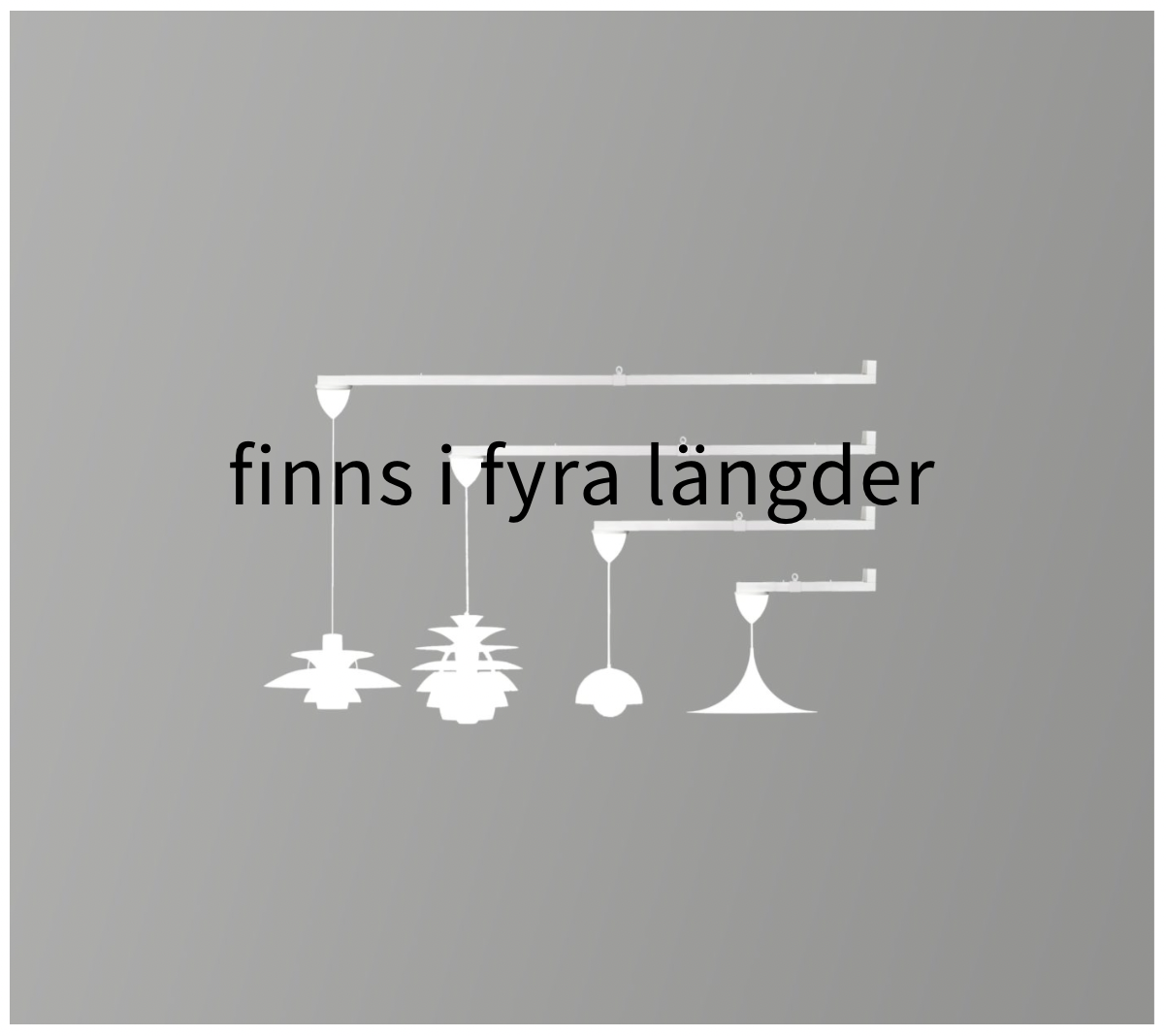 Vrida 1 lamparm Vrida 1 lamparm bild på olika längderna