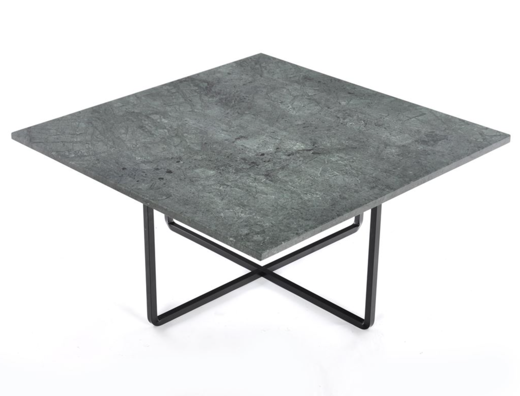 Ninety Medium Table Ninety Medium Table från OxDenmarq med stenskiva och svart underrede