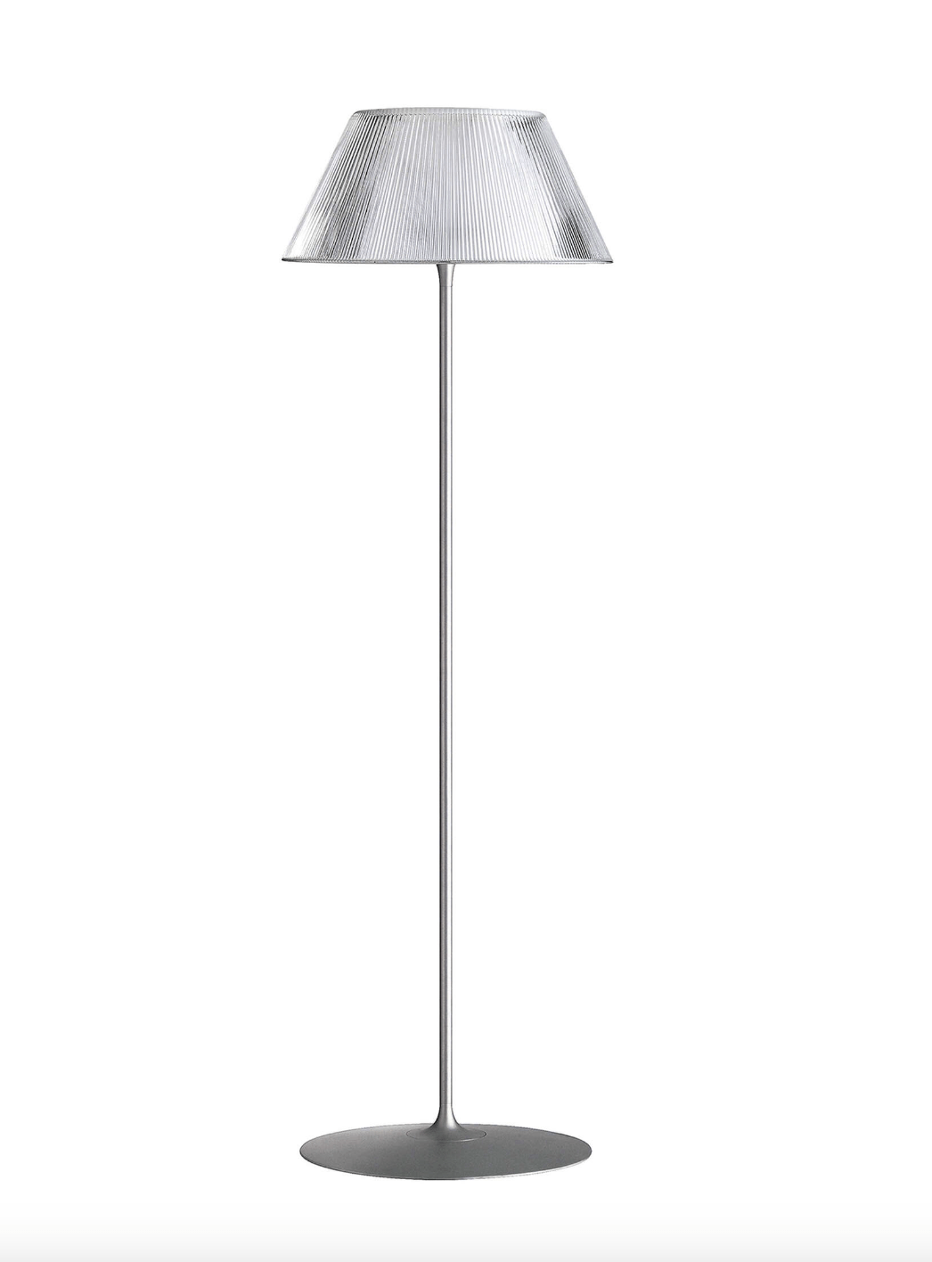 Flos Romeo Moon golvlampa Flos Romeo Moon golvlampa i glas