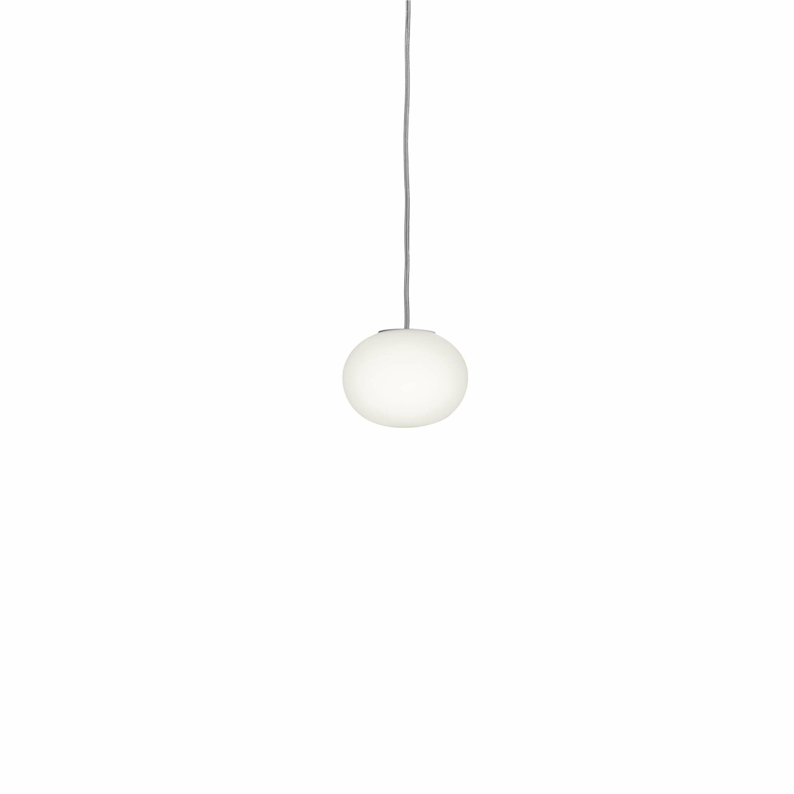 FLOS mini glo ball suspension Taklampa mini glo-ball suspension från flos i munblåst glas