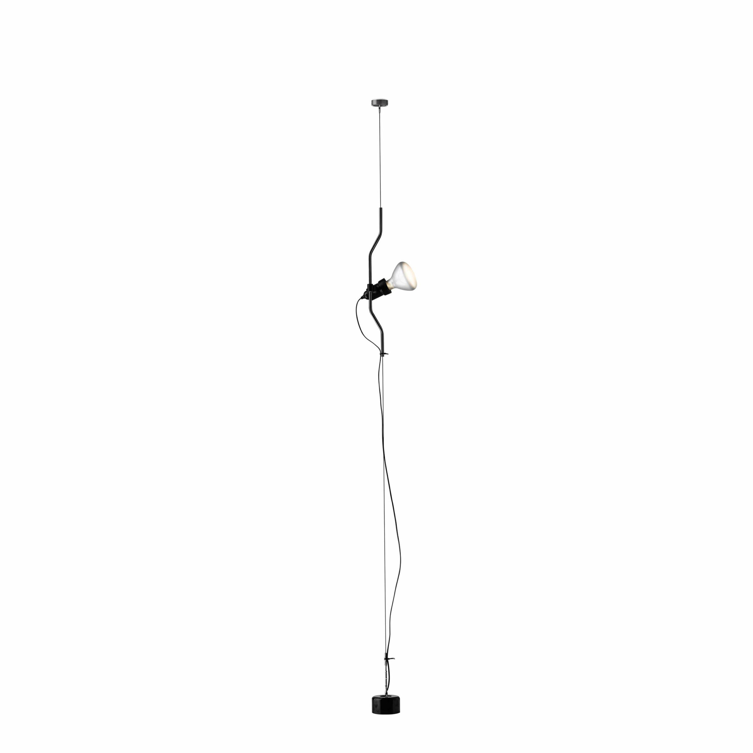 FLOS parantesi svart Parantesi lampa från flos