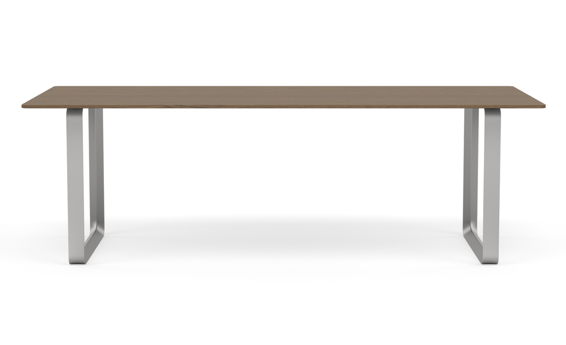 70/70 bord från MUUTO 70/70 bord i rökt ek, grått underrede