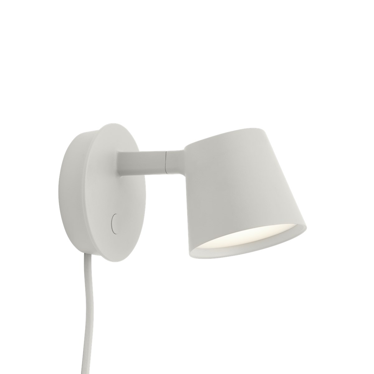 MUUTO Tip wall lamp grey MUUTO Tip wall lamp grey