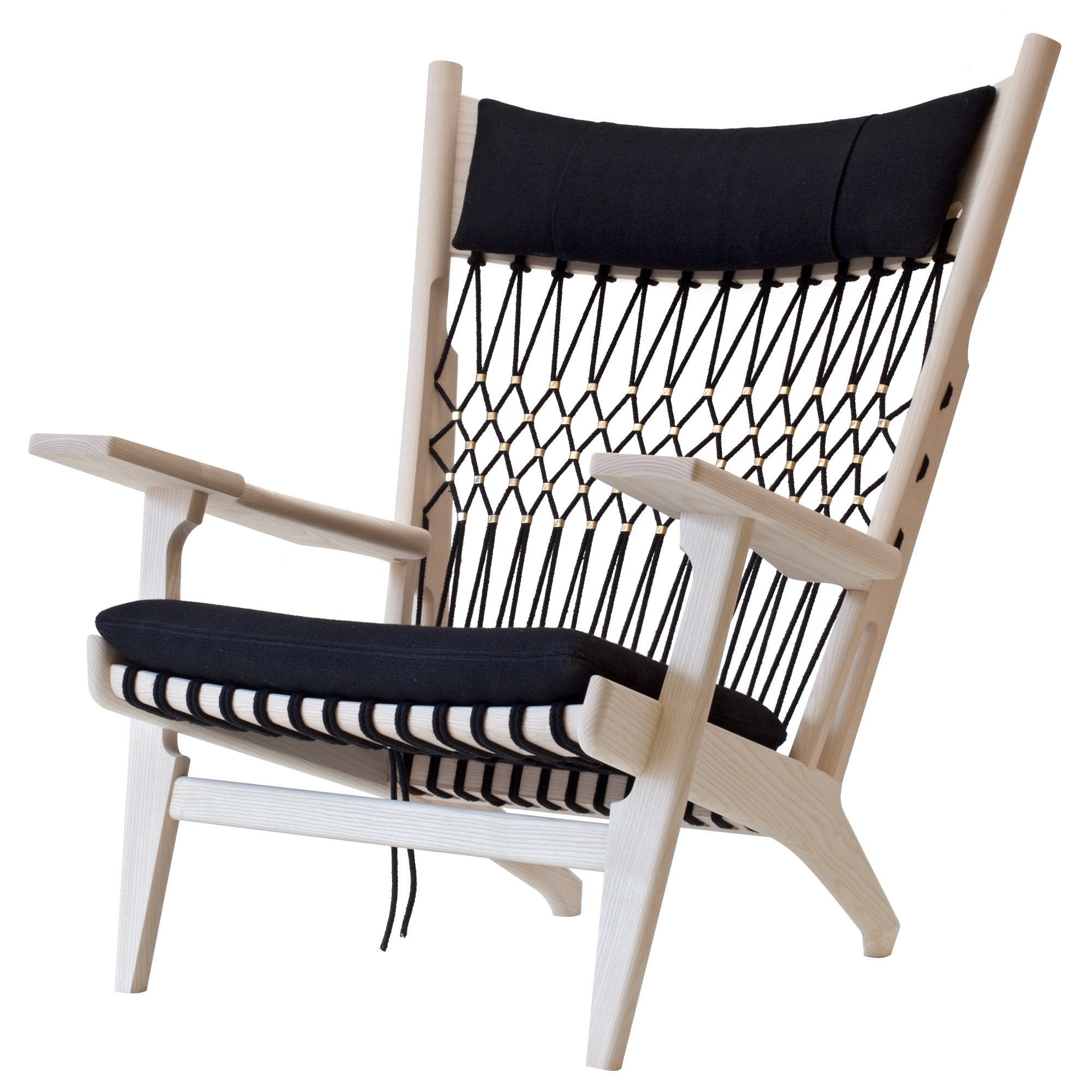 PP Møbler PP129 Web Chair PP Møbler PP129 Web Chair har en handflätad sits med slitstarkt flagglin