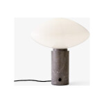 Mist AP17 bordslampa från &tradition med bas i marmor Grigio Caldo