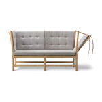 Fredericia The Spoke Back Sofa tyg Capture ljusgrå