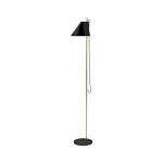 Louis Poulsen YUH golvlampa svart/mässing